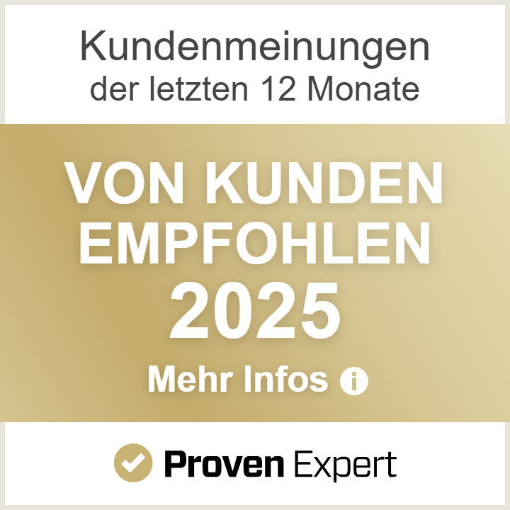 ProvenExpert — von Kunden empfohlen 2025
